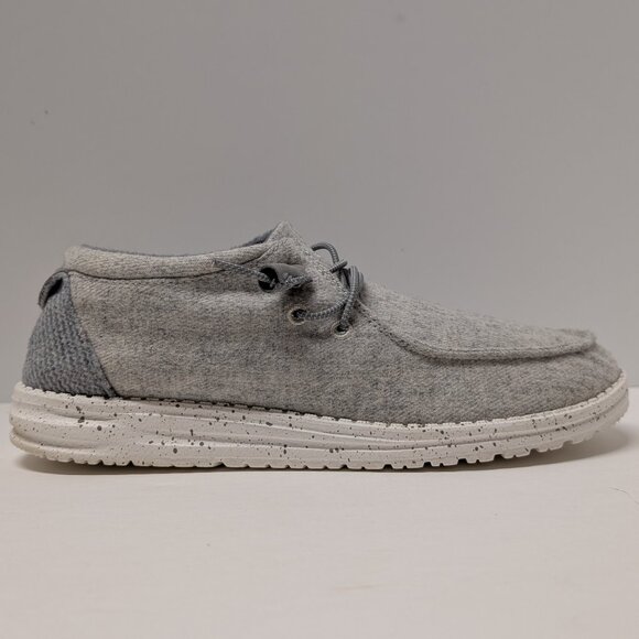 Hey Dude Cindy Slip-On Shoes in Light Grey - Picture 4 of 16